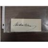 Image 1 : WOODROW WILSON CUT SIGNATURE AUTOGRAPH NO COA