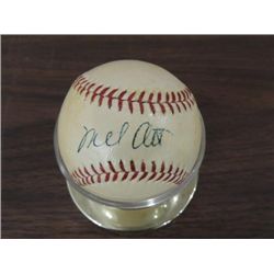 RARE OFFICIAL N.L. BASEBALL AUTOGRAPH MEL OTT COA