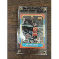 REPRINT 1986-87 FLEER BASKETBALL ROOKIE JORDAN