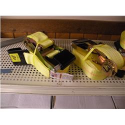 Pair of ratchet straps -New