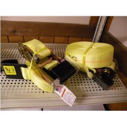 Pair of ratchet straps -New