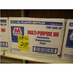 12 qts Marathon multi-purpose auto transmission fluid -New