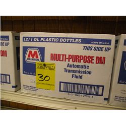 12 qts Marathon multi-purpose auto transmission fluid -New