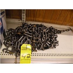 Skid loader tire chains -New