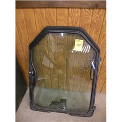 Skid laoder door
