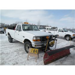 1997 Ford F-250 w/plow 3FTHF26H6VMA09008