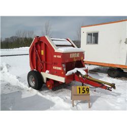 Krone round baler