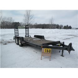 2004 18 ft skid steer trailer 4KNUC16214L161508