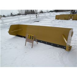 12 ft pusher for wheel loader w/metal cutting edge -New