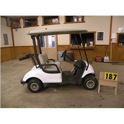 2007 Yamaha electric golf car w/charger, 48 volt JW2-008732