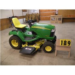 John Deere X495 w/54" deck, diesel 538 hours M0X495A030014