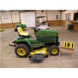 John Deere 425 AWS w/54" deck, 609 hours Unable to verify vin