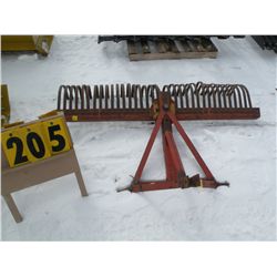 3 pt landscape rake -6 ft  -City Owned