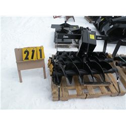 Lowe 750 Classic Post Auger w/9", 12" & 15" bits -New