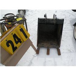 16" backhoe bucket