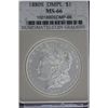 Image 1 : 1880 S Morgan Dollar graded DMPL MS-66 by NCG