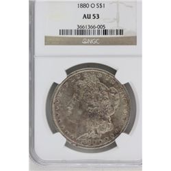 1880 O Morgan Silver Dollar
