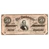 Image 1 : Confederate States of America $50 Bill