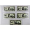 Image 1 : State Colorized Two Dollar Bill Collection