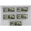 Image 1 : State Colorized Two Dollar Bill Collection