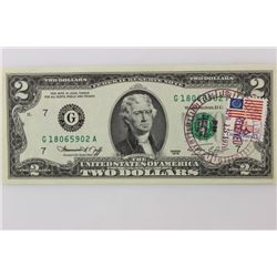 1976 First Day of Issue $2 Bill