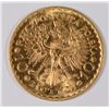 Image 2 : 1925 POLAND GOLD 10 ZLOTYCH GEM MS-66