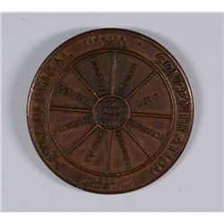 PSYCHOLOGICAL CONCENTRATION TOKEN VERY NEAT EARLY 1900'S