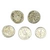 Image 2 : LOT OF 5 SILVER ANCIENTS UNATTRIBUTED SOME HIGH GRADE