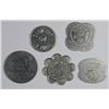 Image 2 : 5 KENTUCKY FANCY ALUMINUM "GOOD FOR" TOKENS CIRCA 1930'S