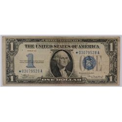 1934 $1 Silver Certificate (Funny Back) (Star) F/VF