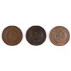 Image 2 : (3) 1864 Two Cent pcs Avg Circ