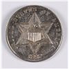 Image 1 : 1867 Three Cent Silver MS-63 VERY RARE