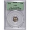 Image 1 : 1873 Three Cent Silver PCGS PR-62 OGH