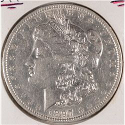 1897-O Morgan Dollar AU-58