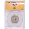 Image 1 : 1917 I Standing Liberty Quarter ANACS AG-3