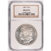 Image 1 : 1881-S MORGAN SILVER DOLLAR, NGC MS-63 PL  VERY NICE!