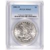 Image 1 : 1883-O MORGAN SILVER DOLLAR, PCGS MS-63