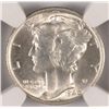 Image 2 : 1940-S MERCURY DIME, NGC MS-65  WHITE