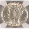 Image 2 : 1941-S MERCURY DIME, NGC MS-66  WHITE