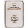 Image 1 : 1943-D MERCURY DIME, NGC MS-65 FB  WHITE