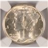 Image 2 : 1944-S MERCURY DIME, NGC MS-66  WHITE