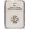 Image 1 : 1945 MERCURY DIME, NGC-MS-65  WHITE