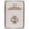 Image 1 : 1945-D MERCURY DIME, NGC MS-67 FB   WHITE