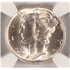 Image 2 : 1945-S MERCURY DIME, NGC MS-65  WHITE
