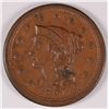 Image 1 : 1851 Large Cent AU-50