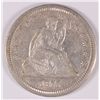 Image 1 : 1877-CC Seated Quarter AU-55
