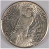 Image 2 : 1927 PEACE SILVER DOLLAR, AU-58+   WHITE