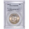 Image 1 : 1948-D FRANKLIN HALF DOLLAR PCGS MS65FBL