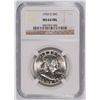 Image 1 : 1954-D FRANKLIN HALF DOLLAR NGC MS64FBL