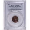 Image 1 : 1955/55 LINCOLN ONE CENT PCGS AU, CLEANED, NICE, EST. $1575-$1625
